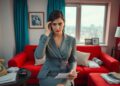 woman on the edge of a nervous breakdown