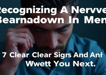 signs of a nervous breakdown in men